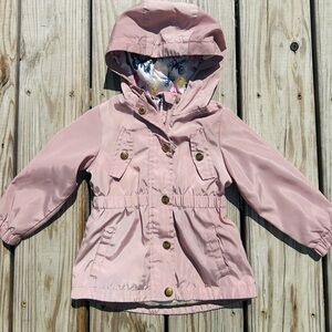 Limited Too Vintage Pink Girls Lightweight Jacket Size 2T Girly